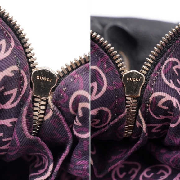 AD29❤️ GUCCI Calfskin Princy Boston Weekender Bag - Picture 8 of 16